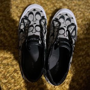 Coach slip on sneakers
